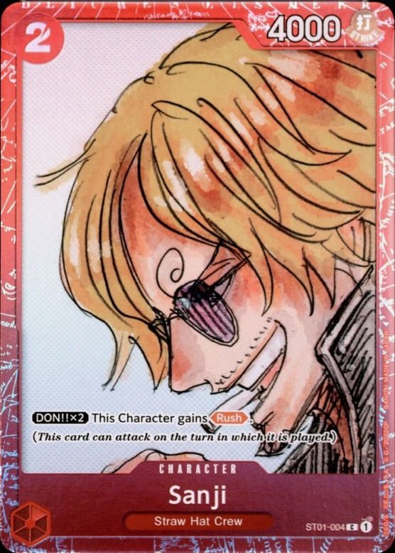 Sanji ST01-004 - Red Film Collection - ENG imagen 1